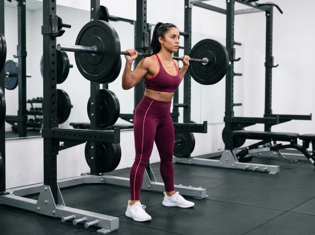 Back Squat start position