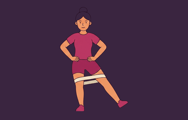 Banded Lateral Walk midpoint, illustrated