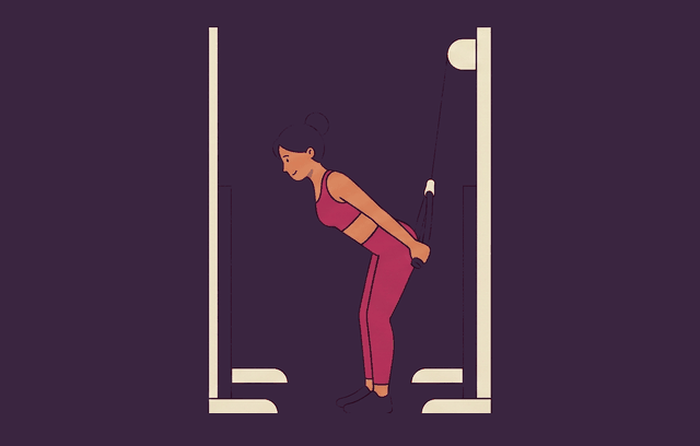 Cable Pull-Through start position, illustrated