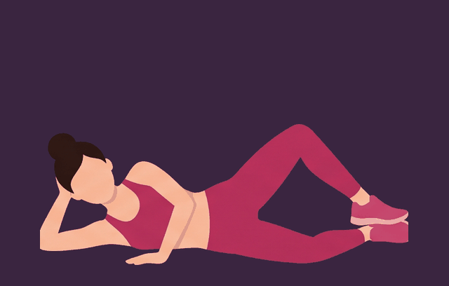 Clamshell end position, illustrated