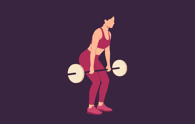 Deadlift midpoint, illustrated