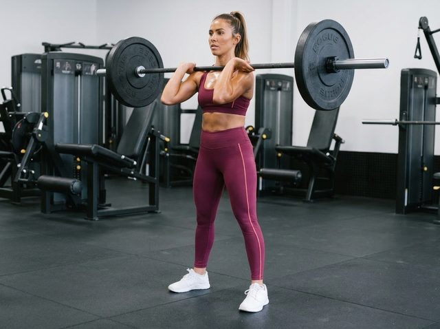 Front Squat start position