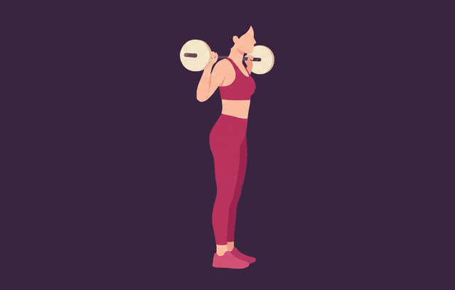 Good Morning start position, illustrated
