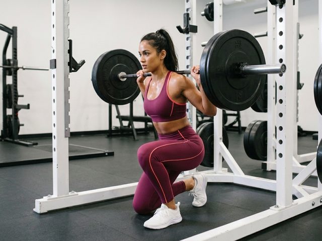 Kneeling Squat start position