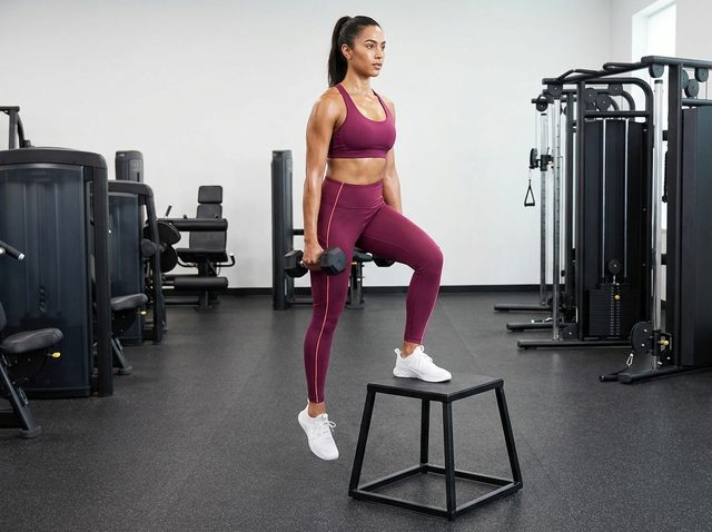 Lateral Step-Up end position