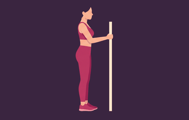 Lying Leg Lift start position, illustrated