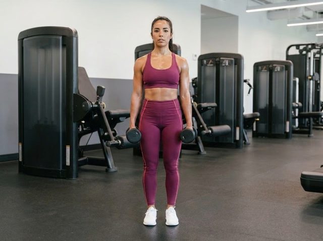 Reverse Lunge start position