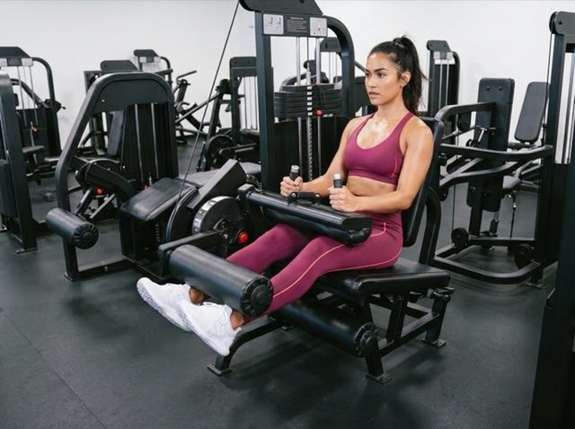 Seated Leg Curl start position