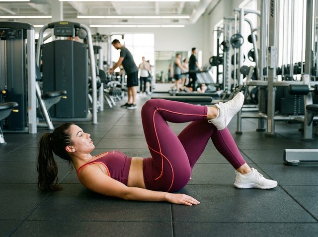 Single-Leg Glute Bridge start position