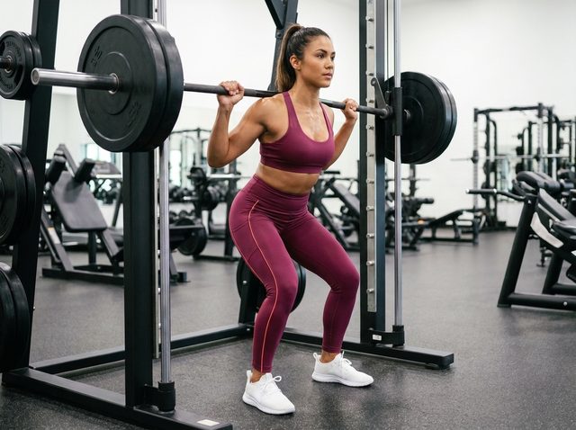 Smith Machine Squat start position
