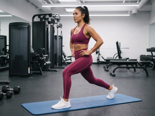 Split Squat start position